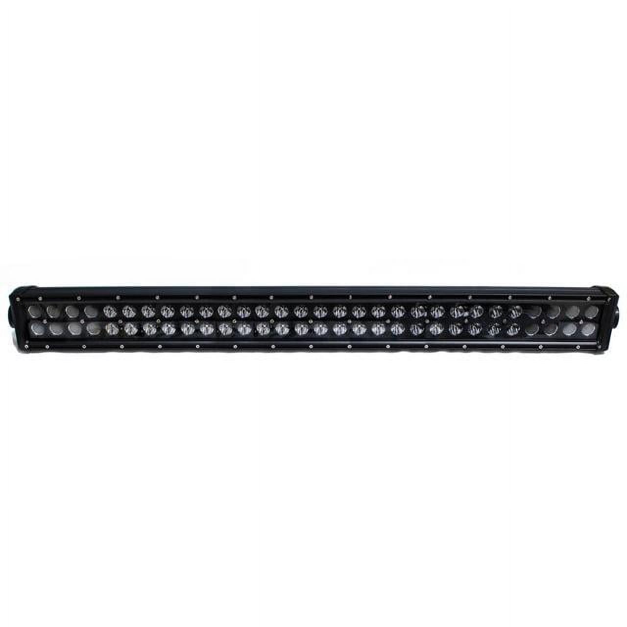 Race Sport RSBO180 - BLACKED OUT Series 30in Straight, Double Row, Silver Combo-Flood/Beam Straight Hi Performance Light Bar 180w