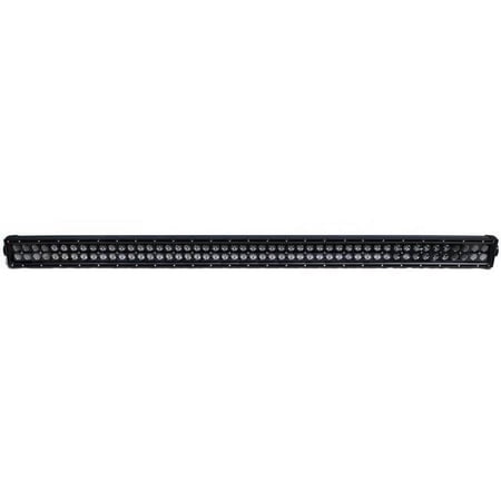 Race Sport RSBO300 - BLACKED OUT Series 52in Straight, Double Row, Silver Combo-Flood/Beam Straight Hi Performance Light Bar 300w