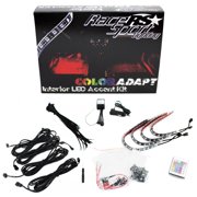 Race Sport RSIKIT ColorADAPT Adaptive RGB LED Flexible Interior Kit Fits select 1995-2018 FORD F150, 1999-2017 CHEVROLET SILVERADO