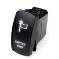 thumbnail image 1 of Race Sport RSLJ61W Led Rocker Switch W White Led Radiance, 1 of 2