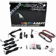 Race Sport RSWWKIT ColorADAPT Wheel Well LED Accent Kit, Multicolored Fits select 1995-2018 FORD F150, 1999-2017 CHEVROLET SILVERADO