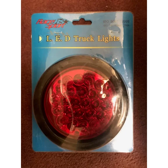 Race Sport Rs-4-Gr Indicator Light / Round/ Red