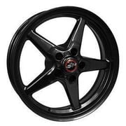 Race Star 92 Drag Star Bracket Racer 17x7 5x4.50BC 4.25BS Gloss Black Wheel - 92-770147B