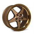 thumbnail image 1 of Race Star 92 Drag Star Bracket Racer 18x5 5x115BC 2.00BS Bronze - 92-850445BZ, 1 of 1