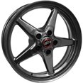 thumbnail image 1 of Race Star 92 Drag Star Bracket Racer 18x5 5x115BC 2.00BS Metallic Gray Wheel - 92-850445G, 1 of 2