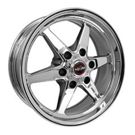 Race Star 93-770647C 17 x 7 & 6x5 BC 4 BS 93 Truck Star Direct Drill Chrome Wheel
