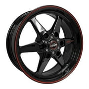 Race Star Industries 93 Truck Star Gloss Blac k 17x4.5 6x5.50BC 1.75B