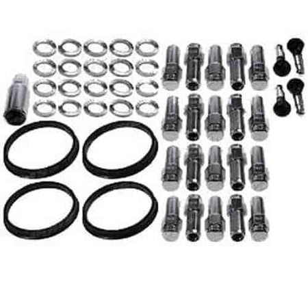 Race Star Wheels 601-1416D-20 Lug Nut Installation Kit 1/2" Thread Closed End