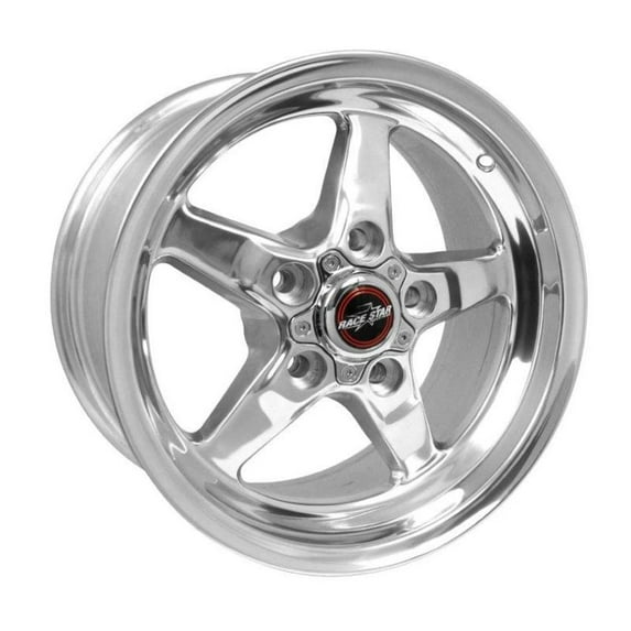 Race Star Wheels 92-580150DP Drag Star Wheel, Ford, Pol, 15X8