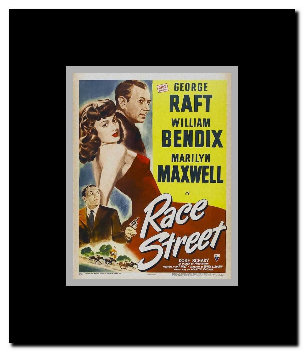 Race Street Framed Movie Poster