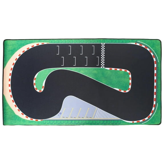 Race Track Mat RC Car Accessory Spare Parts Easy to Clean Rubber for 1:76 Scale C75 C73 C65 Racing