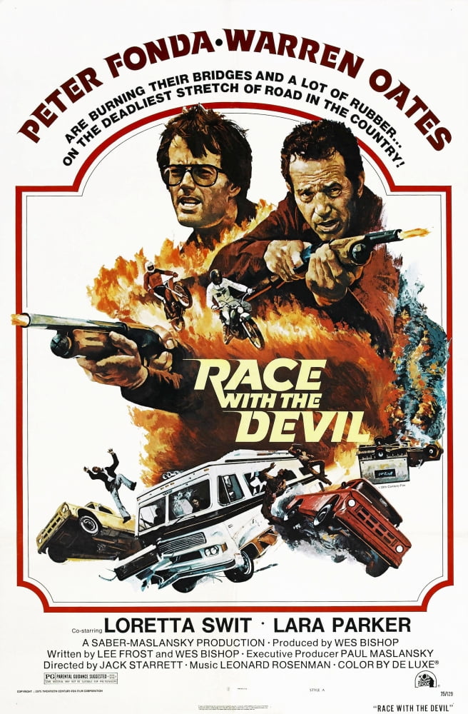 Race With The Devil U Canvas Art -  (11 x 17)