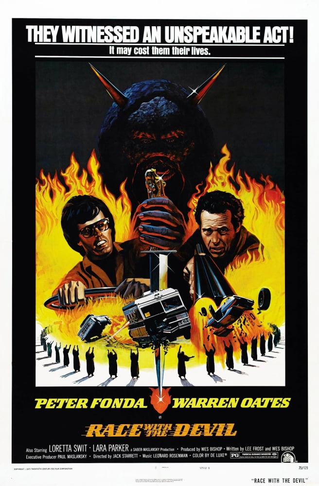 Race With The Devil U Canvas Art - (24 x 36)