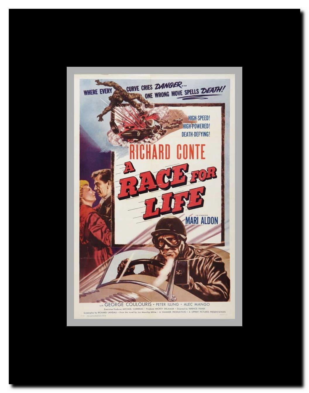 Race for Life Framed Movie Poster