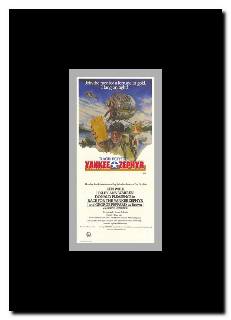 Race for the Yankee Zephyr Framed Movie Poster