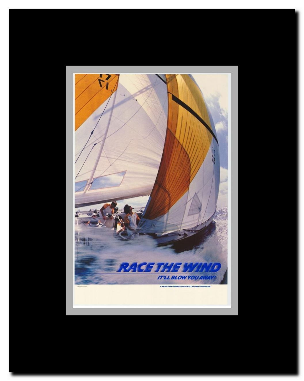 Race the Wind (IMAX) Framed Movie Poster