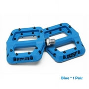 RaceFace Chester Mountain Bike Pedals Composite Platform Pedals Non-Slip 9/16" - Blue