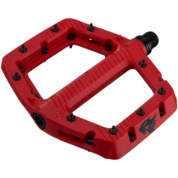 RaceFace Chester Pedals - Platform Composite 9/16" Large Red
