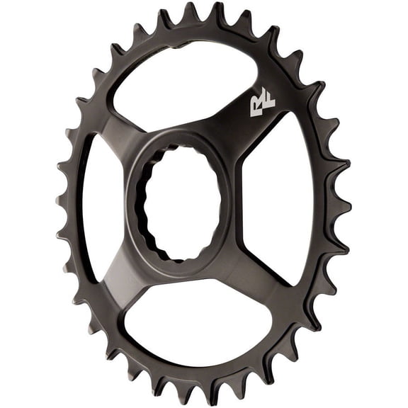 RaceFace Narrow Wide Chainring: Direct Mount CINCH, 30t, Steel, Black