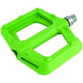 thumbnail image 1 of RaceFace Ride Platform Pedals 9/16" Concave Composite Molded Traction Pins Green, 1 of 2
