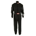 thumbnail image 1 of RaceQuip® 110002RQP 110 Series 1-Pc Driving Suit - SFI 3.2A/1 - Black - Small, 1 of 8