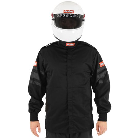 RaceQuip ® 111007RQP 110 Series Driving Jacket - SFI 3.2A/1 - Black - 2XL