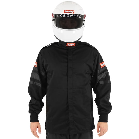 RaceQuip® 111007RQP 110 Series Driving Jacket - SFI 3.2A/1 - Black - 2XL