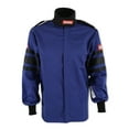 thumbnail image 1 of RaceQuip 111023RQP 110 Series Driving Jacket SFI 3.2A/1 Blue/Black Stripe Medium, 1 of 6