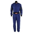 thumbnail image 1 of RaceQuip 120026RQP 120 Series 1-Pc Driving Suit SFI 3.2A/5 Blue/Black Stripe XL, 1 of 8