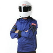 RaceQuip® 121025RQP 120 Series Driving Jacket SFI 3.2A/5 Blue/Black Stripe Large