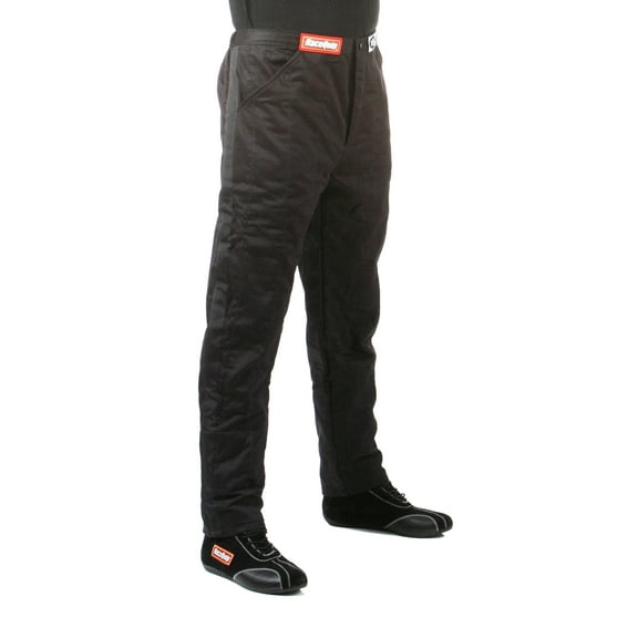 RaceQuip® 122002RQP 120 Series Driving Pants SFI 3.2A/5 Black/White Stripe Small