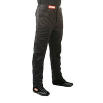 RaceQuip 122008RQP 120 Series Driving Pants SFI 3.2A/5 Black/White Stripe 3XL