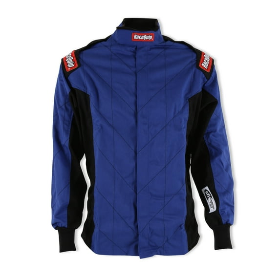 RaceQuip® 131923RQP Chevron-1 FRC Driving Jacket - SFI 3.2A/1 - Blue - Medium