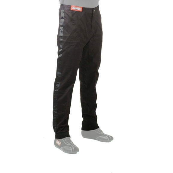 RaceQuip® 1970090RQP Pro-1 Driving Pants - SFI 3.2A/1 - Black - Youth XX-Small