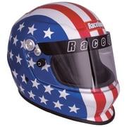 RaceQuip  2261296RQP Pro Youth Racing Helmet SFI 24.1 Red/White/Blue One Size Fits All