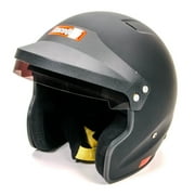 RaceQuip® 256005RQP OF20 Racing Helmet - Open Face - Snell SA2020 - Black - Large