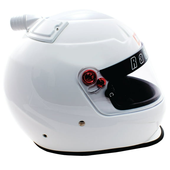 RaceQuip 266116RQP Pro20 Top Air Auto Racing Helmet Full Face Snell SA2020 White XL