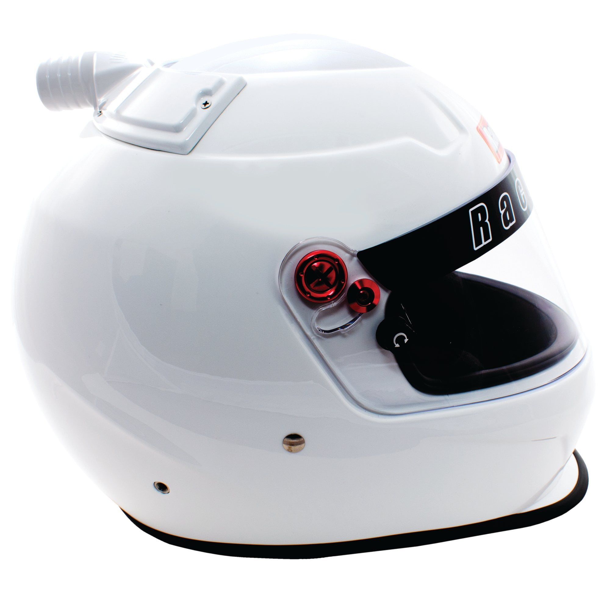 RaceQuip 266117RQP Pro20 Top Air Auto Racing Helmet Full Face Snell SA2020 White 2XL