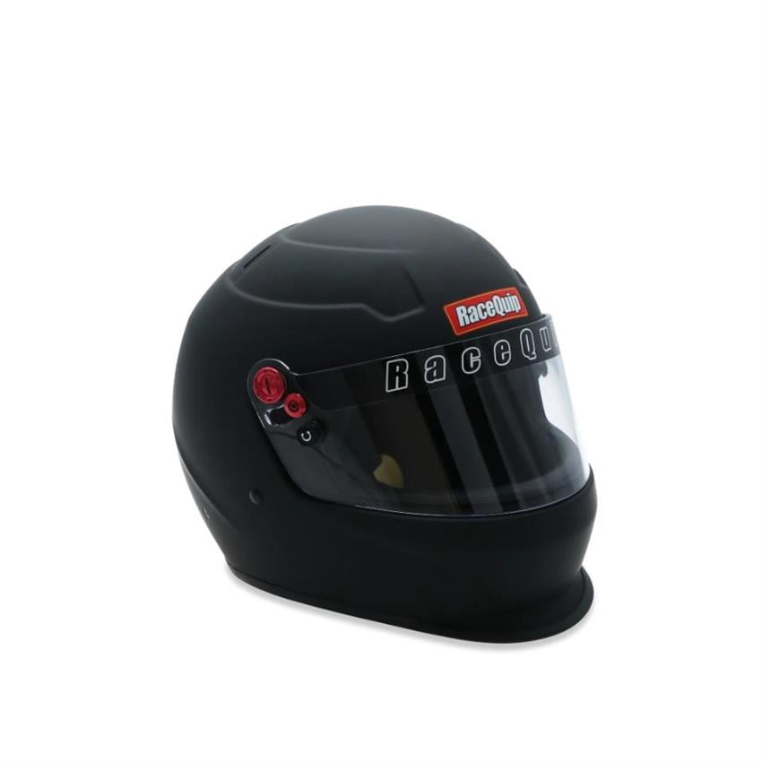 RaceQuip 277996RQP SA2025 Flat Black Full Face Helmet, XLarge
