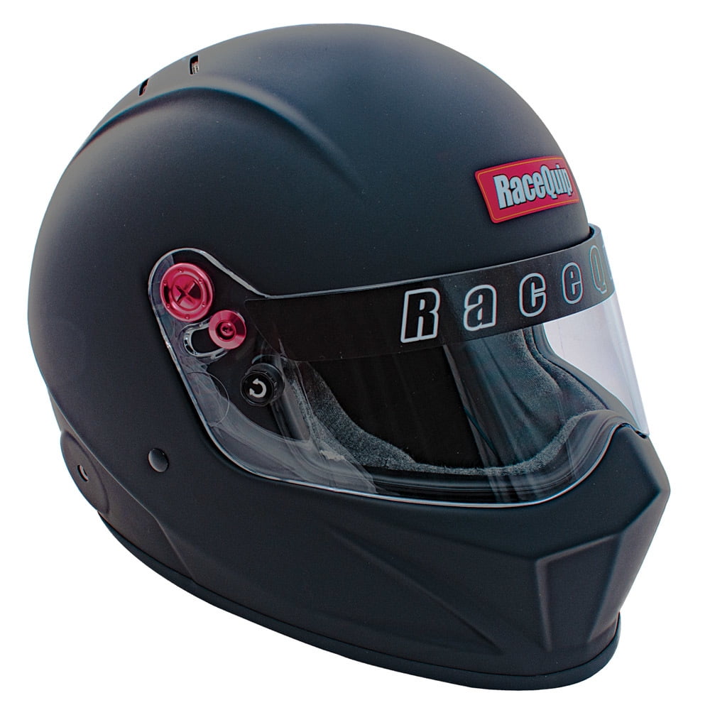 RaceQuip 286995RQP Vesta 20 Racing Helmet Full Face Snell SA2020 Flat Black Large