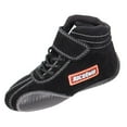 thumbnail image 1 of RaceQuip 30400908RQP Euro Carbon L Driving Shoes - SFI 3.3/5 - Toddler 8 - Black, 1 of 3