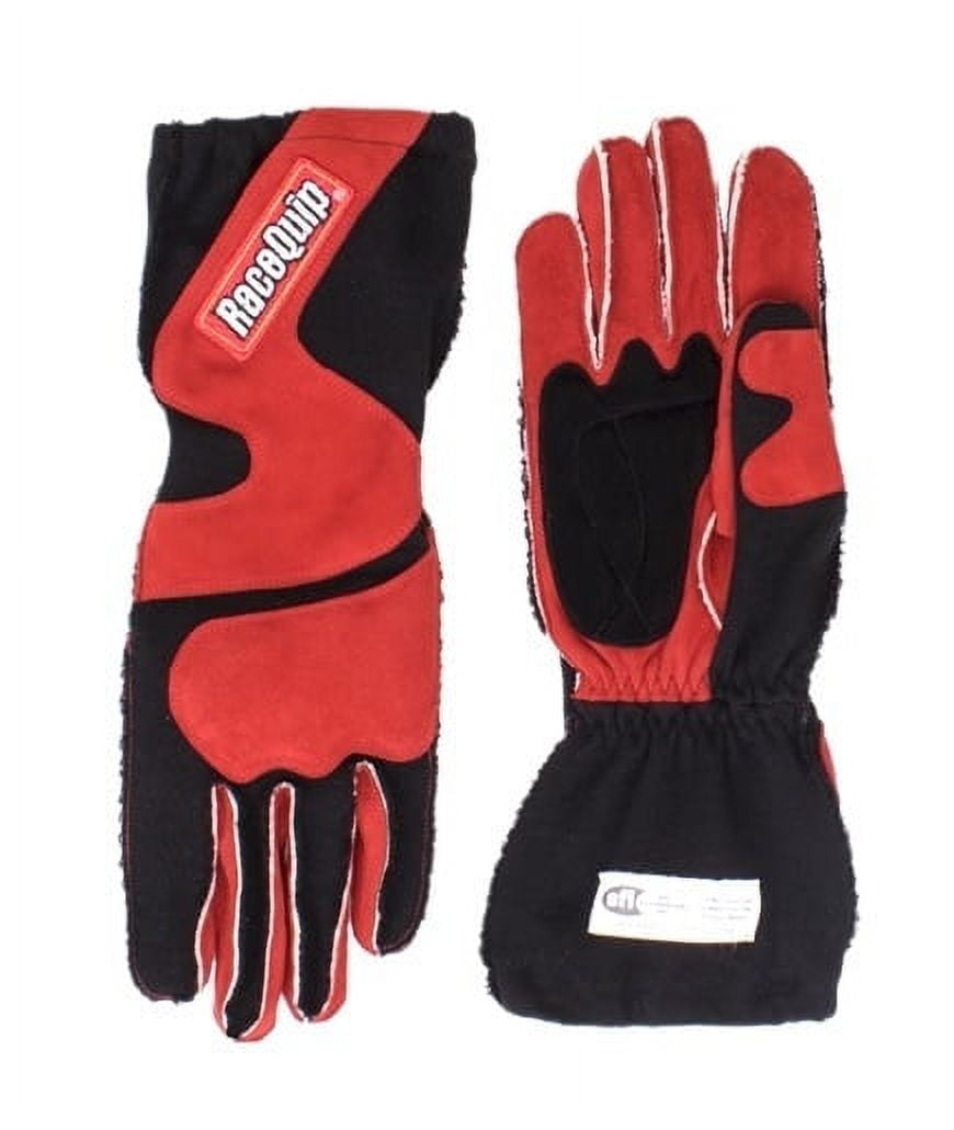 RaceQuip Red 1-Layer SFI-1 Glove - Small main image 1