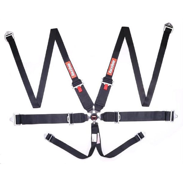 RaceQuip 746006RQP 6 Point Harness Camlock SFI 16.1 Pull Down Adjust