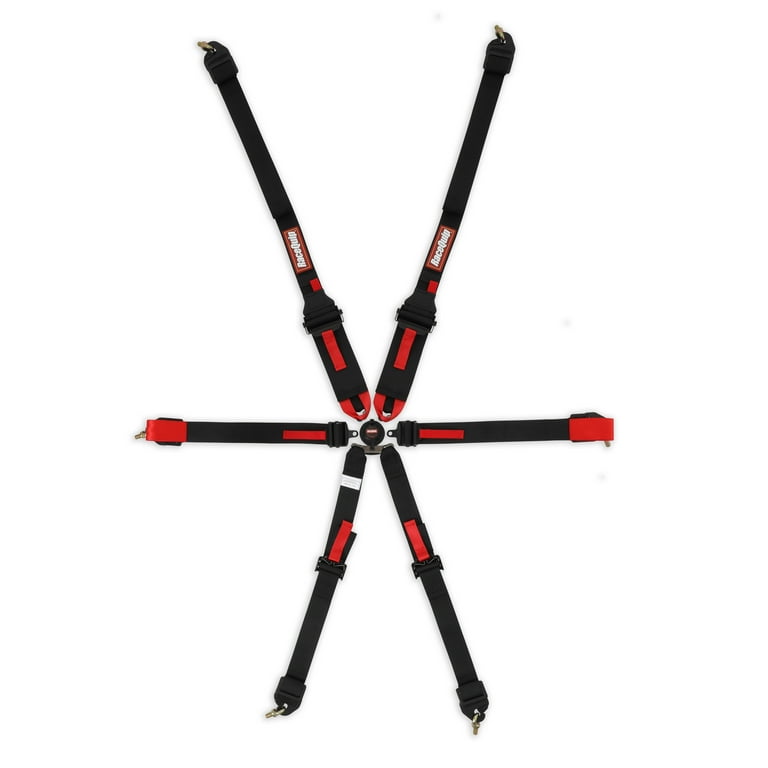 RaceQuip FIA 6-Point Camlock Pull Down HNR Harness RaceQuip FIA 6-Point Camlock Pull Down HNR Harness