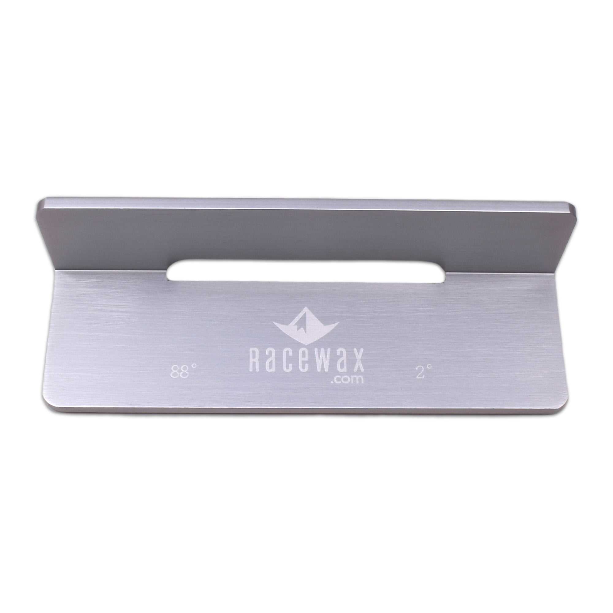 RaceWax 88 (2) degree Hard Aluminum Ski Side Edge Bevel File Guide ...