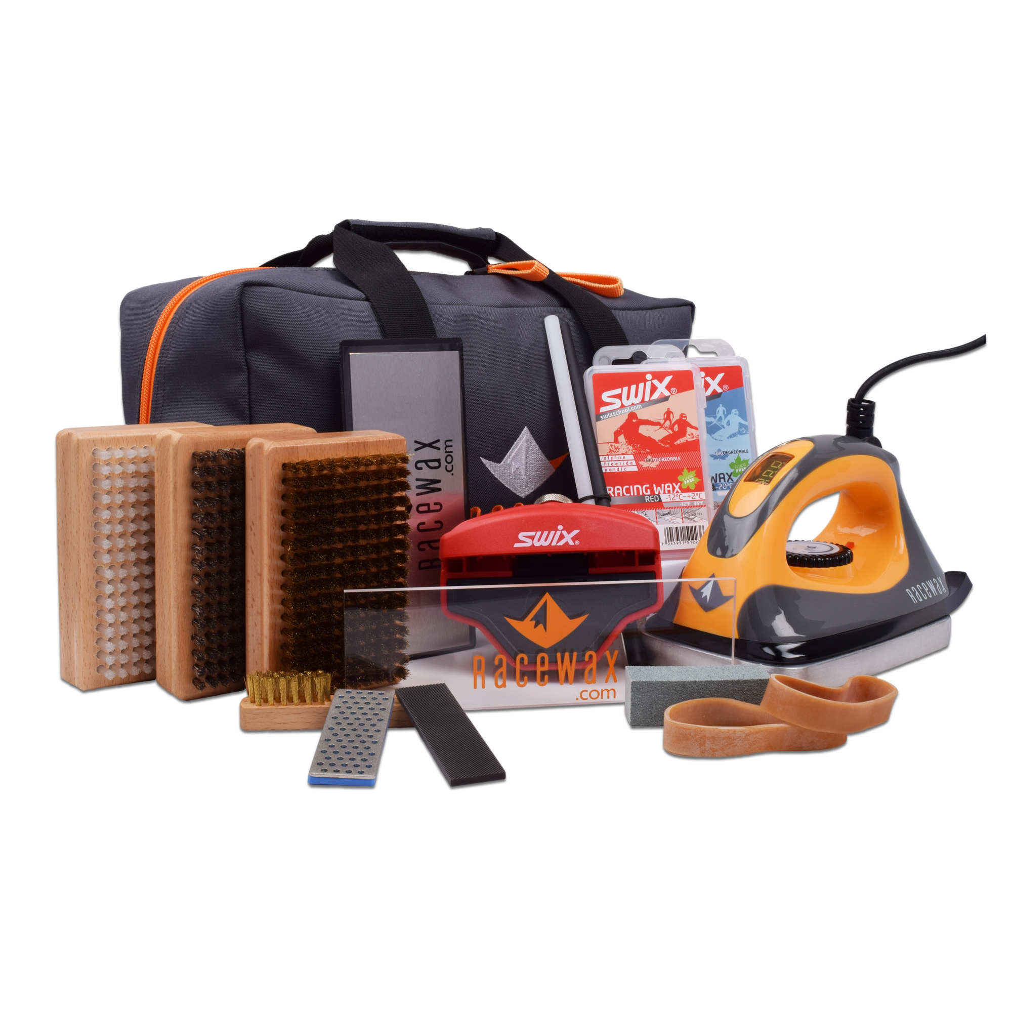 RaceWax Digital Elite Ski Snowboard Tuning Kit Complete EdgeBase