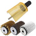 thumbnail image 1 of RaceWax Ski Rotobrush Kit SnapOut Quick-Change Axle Plus All 3 Brushes, 1 of 7