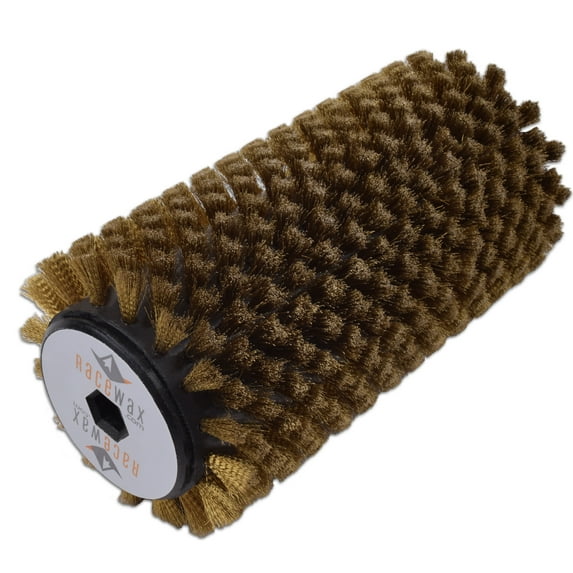 RaceWax Wide Ski 150 mm Roto Brush Brass - (PB-1547)
