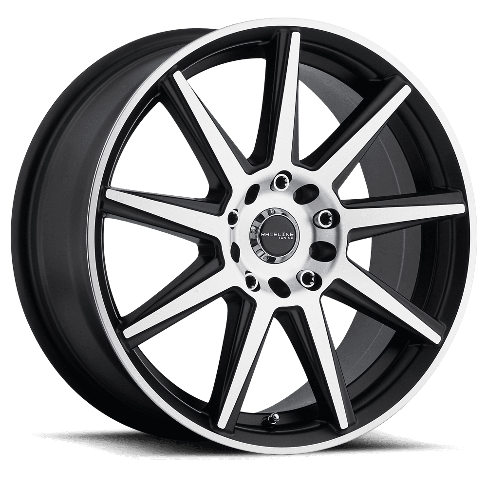 Raceline 144M-Storm 16" Cast Aluminum Wheel, STORM BMF 16X7 5X100/5X114.3 +40mm