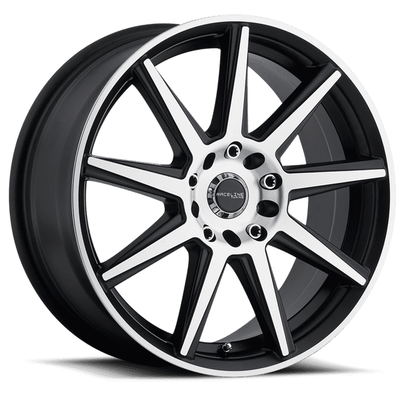 Raceline 144M-Storm 18" Cast Aluminum Wheel, STORM BMF 18X7.5 5X127/5X114.3 +42mm